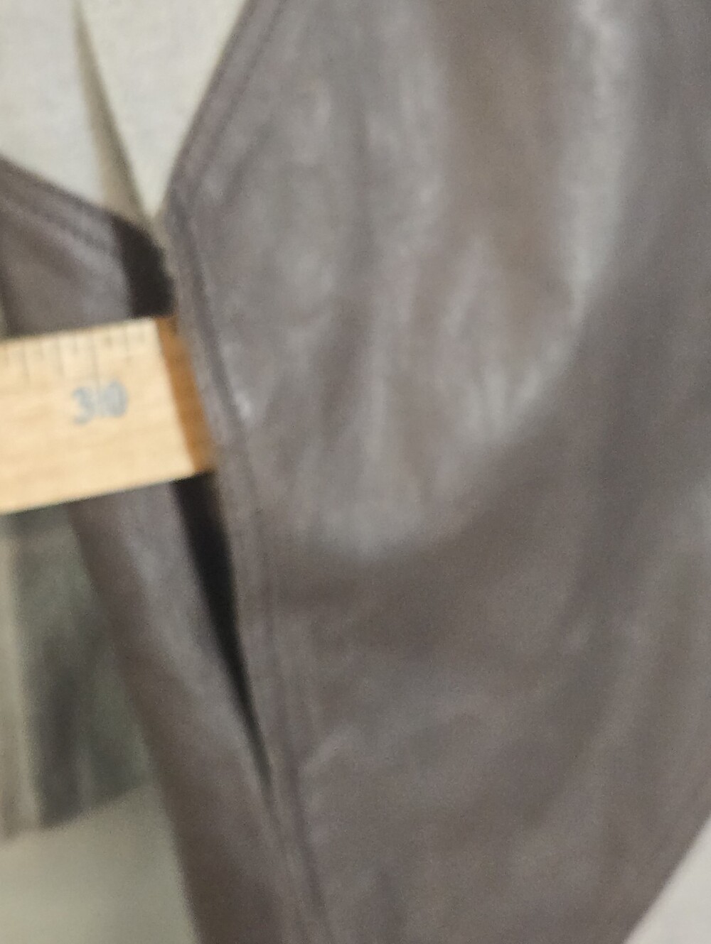 Lafayette 148 New York Rue Atrium Double Face Coat Leather Cashmere Wool Wmn Lrg - Picture 7 of 13